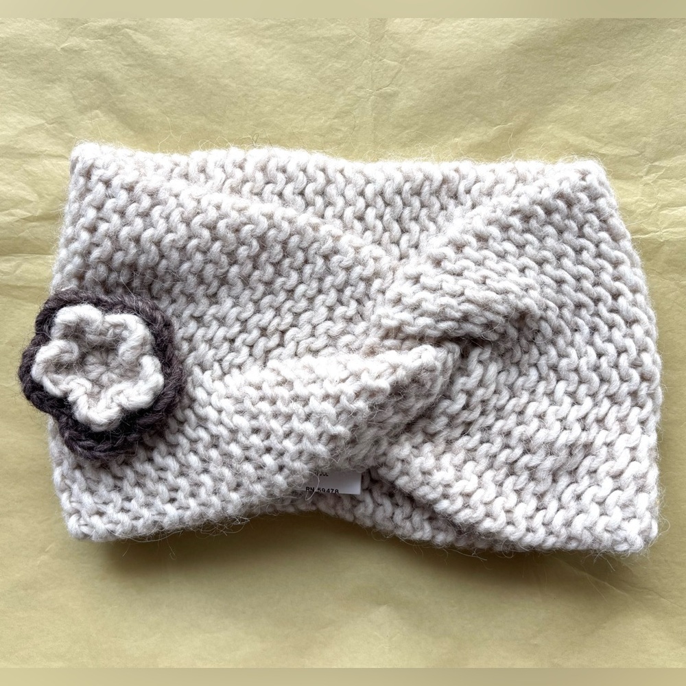Fratelli Talli Beige Wool-Blend Winter Headband
Made in Italy
Never Worn